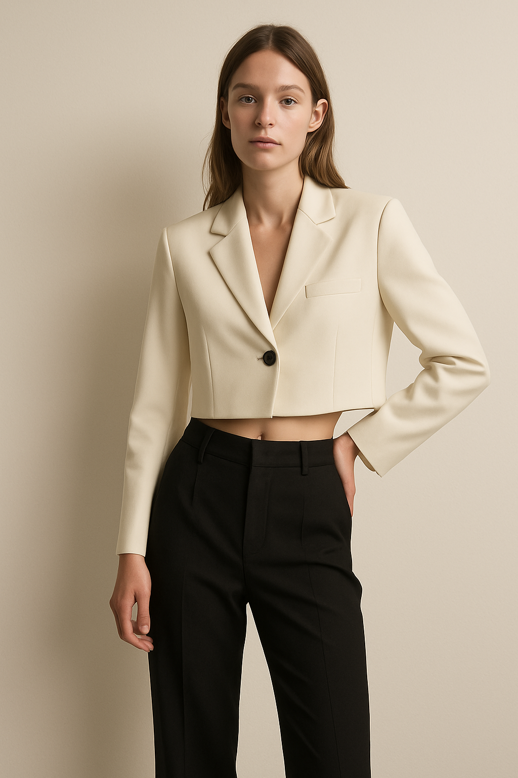 Liora | Cropped Blazer