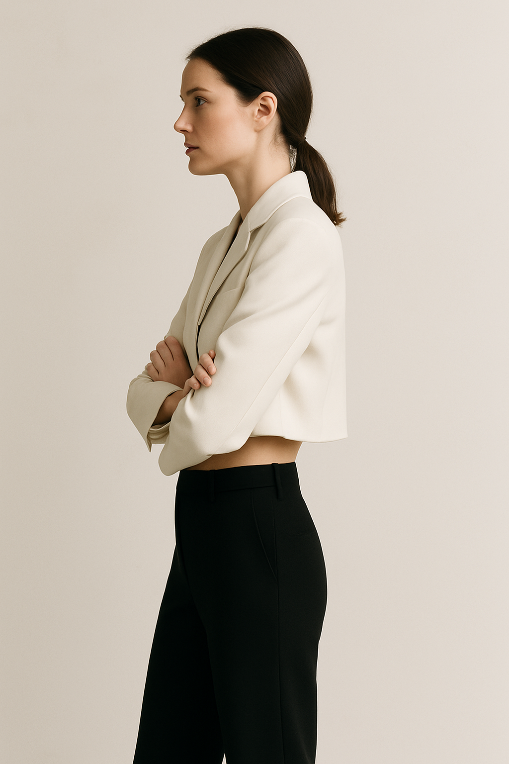 Liora | Cropped Blazer